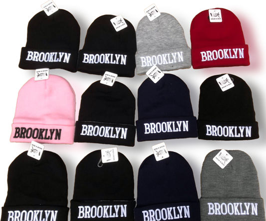 Beanie Embroidery - Brooklyn