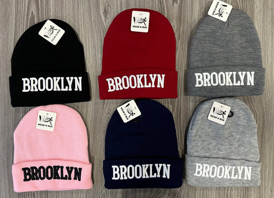 Beanie Embroidery - Brooklyn